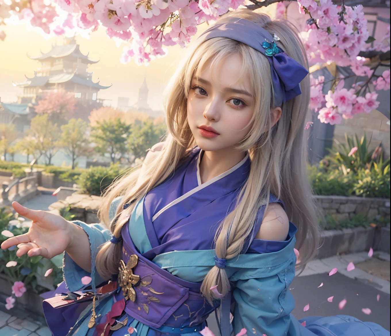 a close up of a 4 girls  , white hair , big booobs ,  shadowbringers cinematic, 4 k detail fantasy, a beautiful fantasy empress, game cg, xianxia fantasy, xianxia hero, 2. 5 d cgi anime fantasy artwork, cinematic goddess close shot, ruan jia and artgerm, wow 4 k detail fantasy, hyperdetailed fantasy character, Hd, high resolution , hyper realistic, fantastic, Detailed skin texture and face.