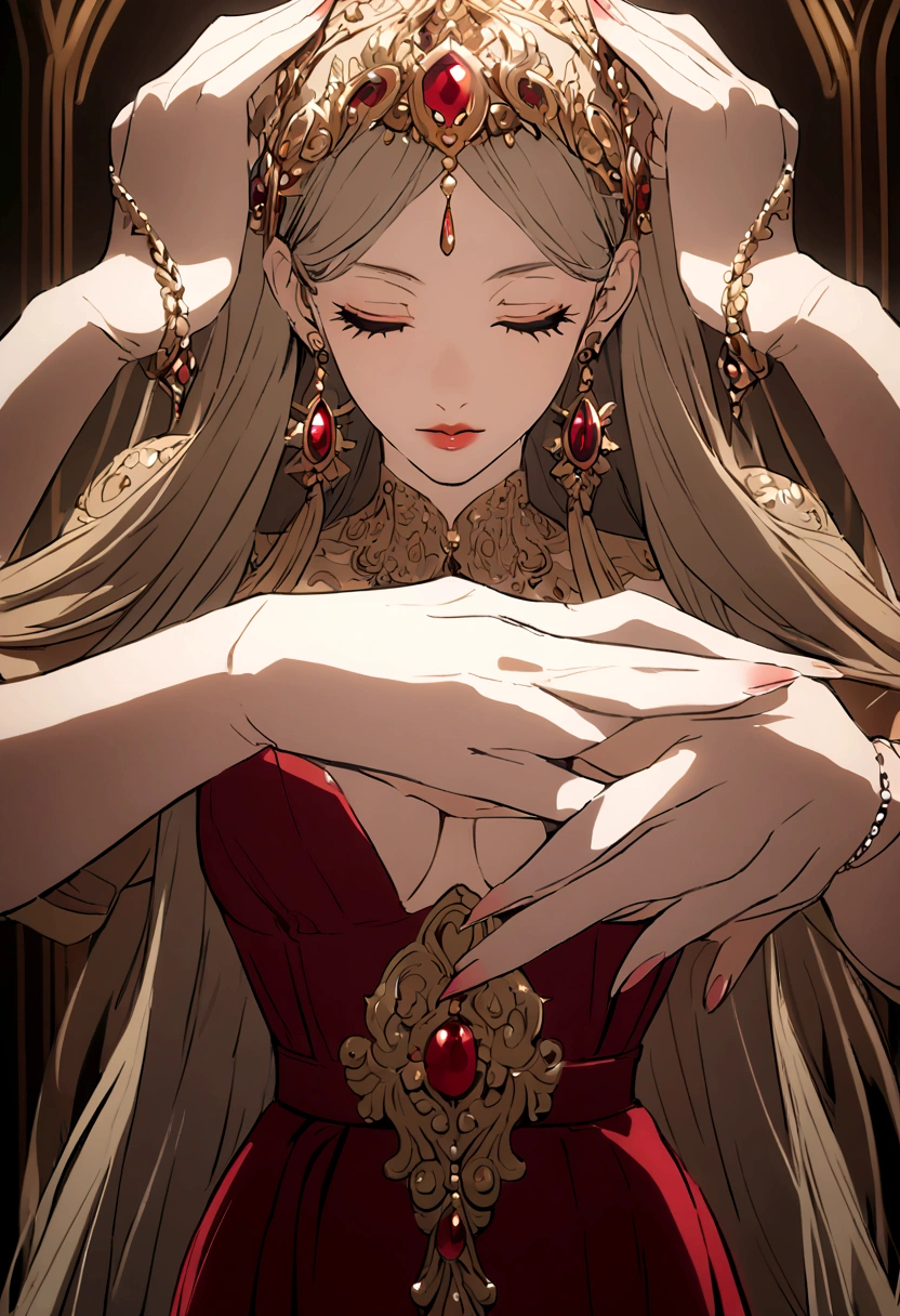 Normal female hands,Five fingers,Beautiful female hands