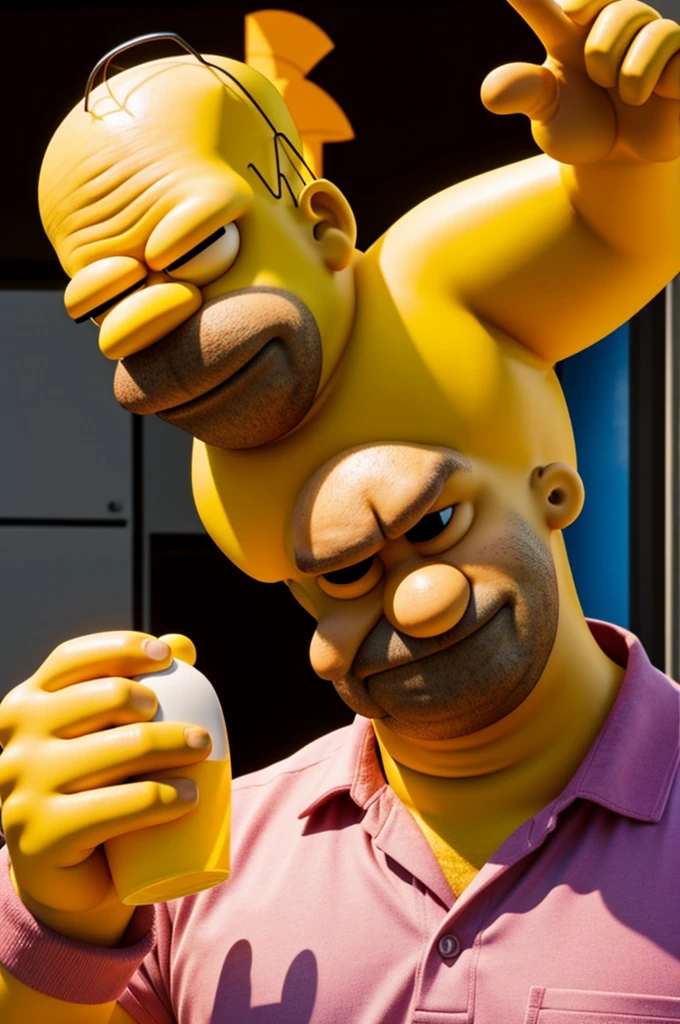Homer Simpson in real life