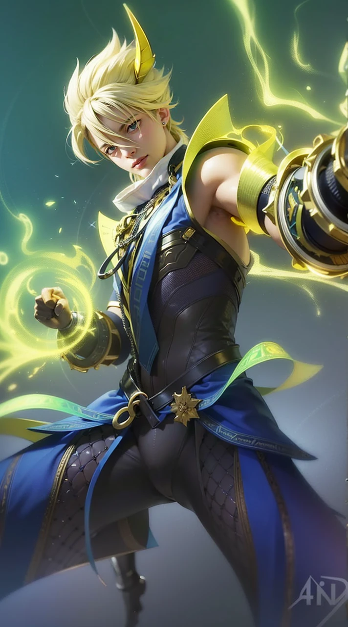 masculine male, masterpiece, ((perfect eyes)) best quality, (semirealism:1.9), beautiful lighting, (extremely detailed CG unity 4k fhd wallpaper), High Detail, Sharp focus, dramatic outdoors, 1 boy ,19 years old, blue eyes, smile, royal matador.