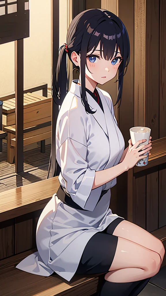 Izakaya,Sitting,work,sake
