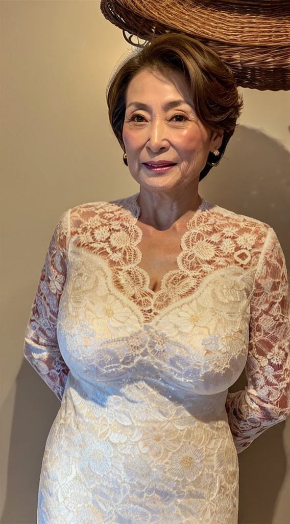 Remove Background, gravure, Portrait of a mature woman, masutepiece, Best Quality, Ultra-detailed, Photorealistic, super detailed skin, Perfect Anatomy, (1 japanese mature woman), (Solo), 90 years old, very Large breasts, Mature Woman Politician, glamor, A sexy, Chromo-white skin, rouge cheeks, Looking at Viewer