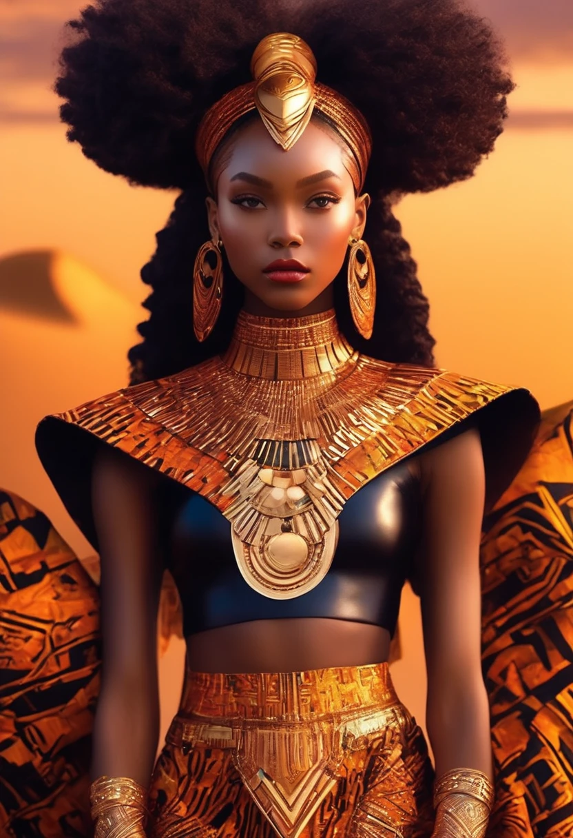 show different types ofvery modellike late teens young adultalmost fashion magazine cover looks models like african wakandan couple epic regal striking beautiful lovely very wakandan equisite lovely lookin even in rich vivid colors also afro futurist afro modern wakand look