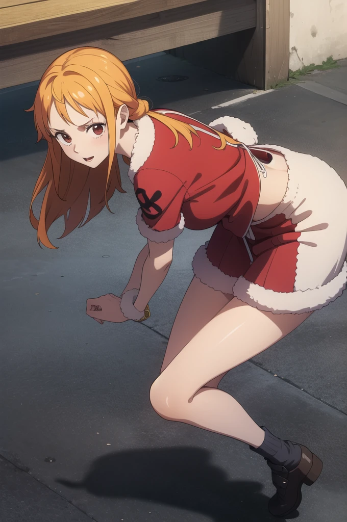 hoshino ruby, blonde hair, long hair, one side up, red eyes, mismatched pupils, star-shaped pupils, nsfw, large breasts,　nipple, naked, nude, sea, Highway, flooded, running, Building FIRE, Heavy snowfall, Peeing, lactation, projectile lactation