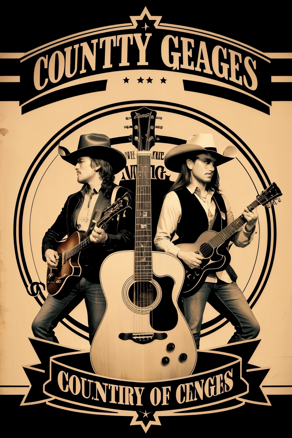 logo of a country music band called: Country Gear.