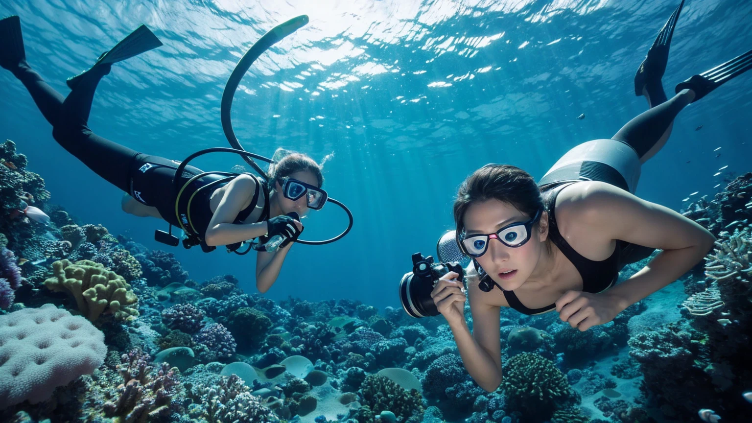 plankton、Sea、Diver's angle、Pristine Earth
