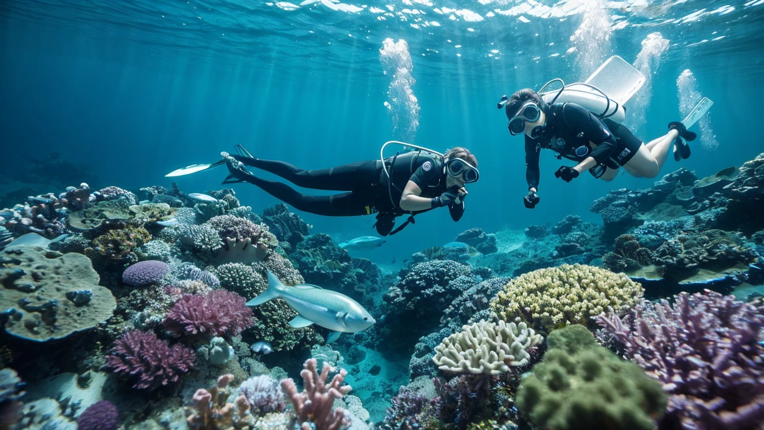 plankton、Sea、Diver's angle、Pristine Earth