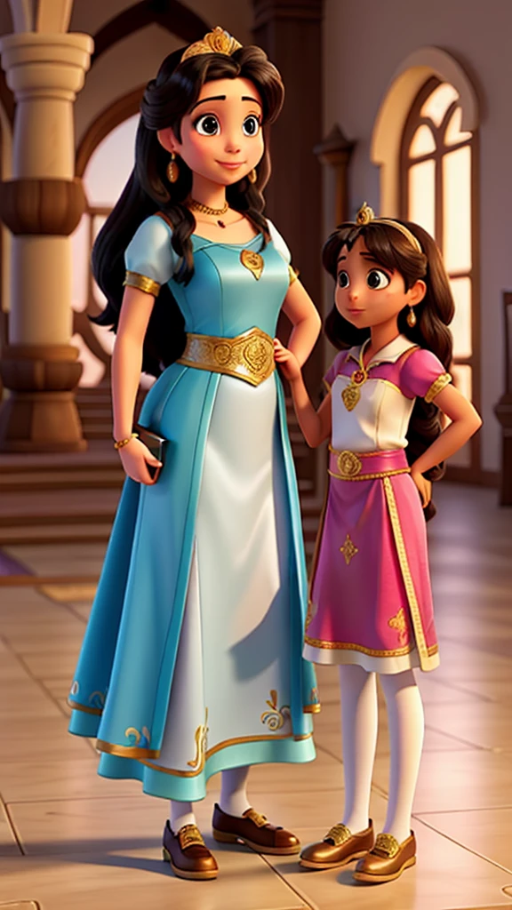 Princess Jasmine and her daughter