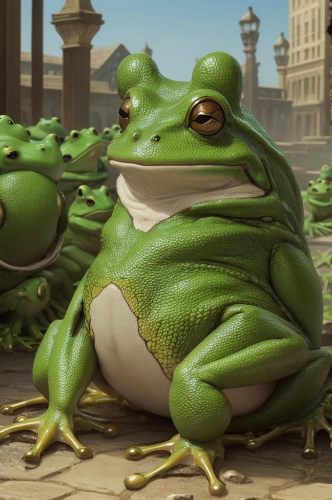 history of the frog plague