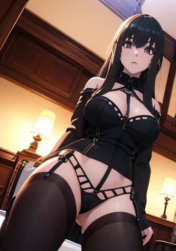 Pretty girl, Hair with bangs, gothic girl , busty ,king, brown eyes stunning body display showing, curves ,legs spread fingering NSFW wallpaper high resolution 12k large supernatural landscape