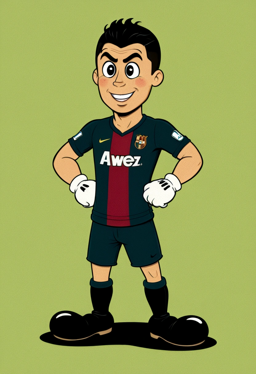 (rubber_hose_character:1.3) cartoon,cristiano ronaldo
