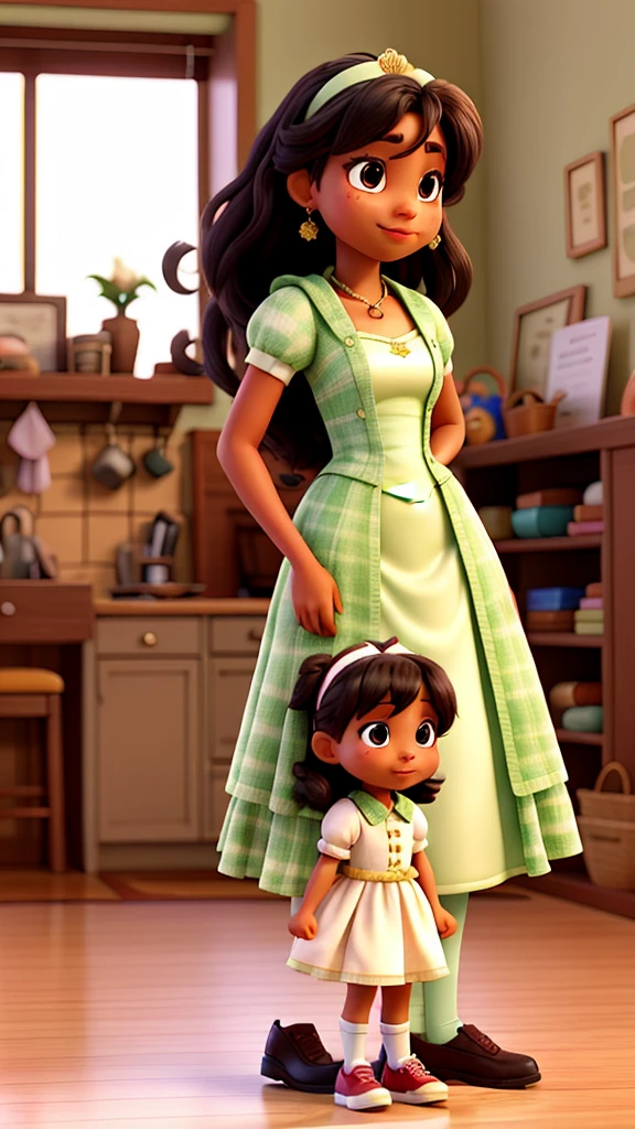 Tiana and her daughter