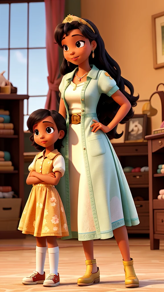 Tiana and her daughter