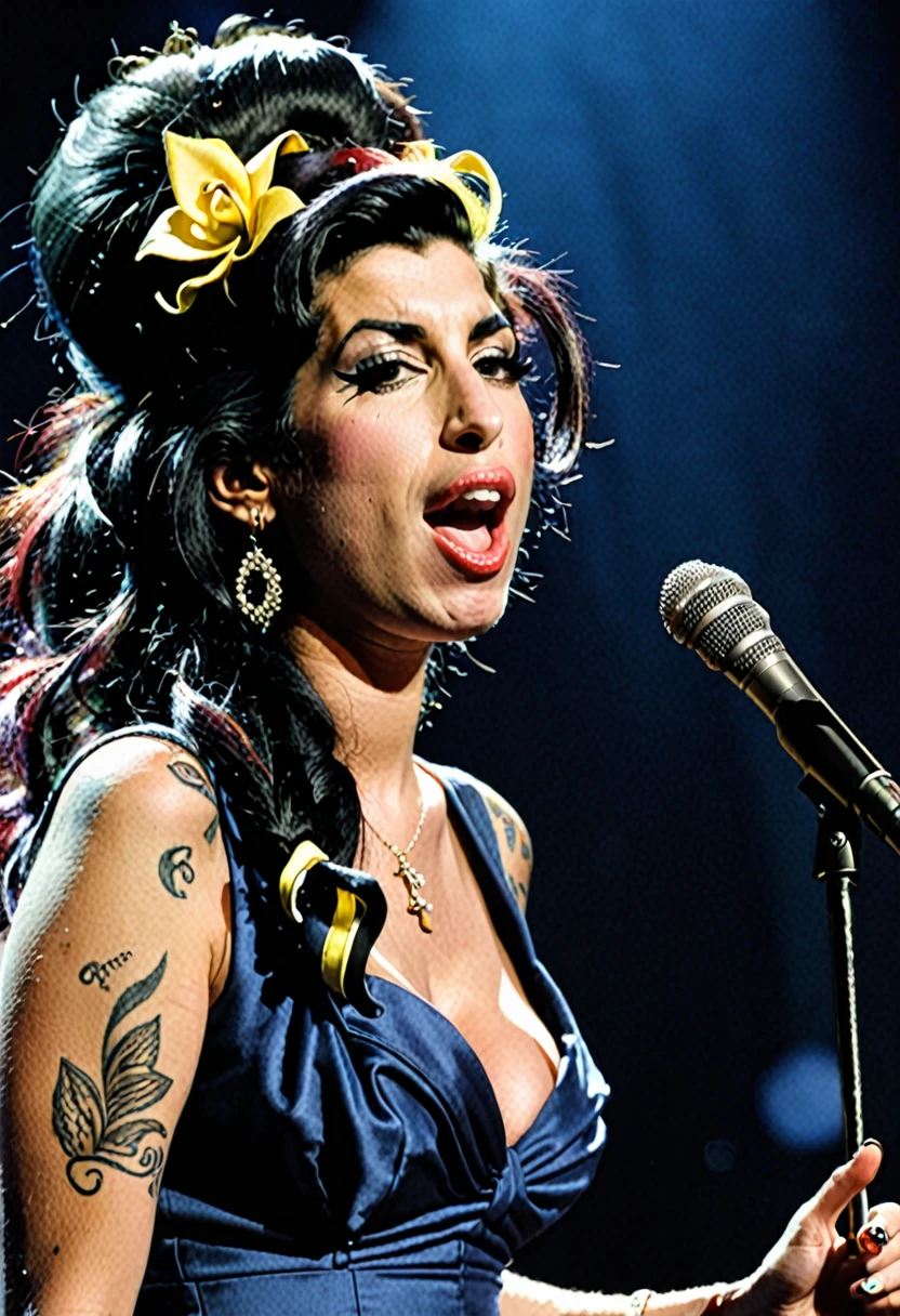 Amy Winehouse singing