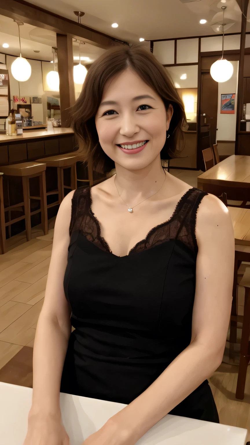 Portraiture、8K、high quality、Realistic Photographic Images、50 years old、Japanese women、Wrinkles around the eyes、、Beautiful Black Hair、short hair、short hair、light makeup、A kind smile、Laughter、Bright colors、lingerie、In underwear、4K、high resolution、Realistic Photographic Images、Japanese women、45 years old、Pure Japanese humanity、Beautiful wife、Upper Body、Beautiful chest、Chest swelling、chest、、light makeup、、Pure beauty、Mature Woman、A refreshing smile、Open your mouth、Black Hair、black eye、
Small restaurant、Sit on a chair、Snack Mom、Dimly lit room、counter、Shochu bottles lined up、Large bust、Chest cleavage、What happened to your thighs?、