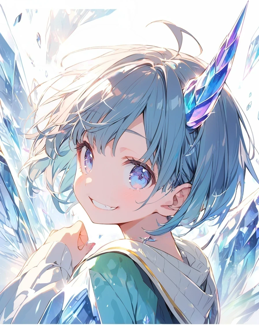 Seven-colored crystal　Dragon Wing