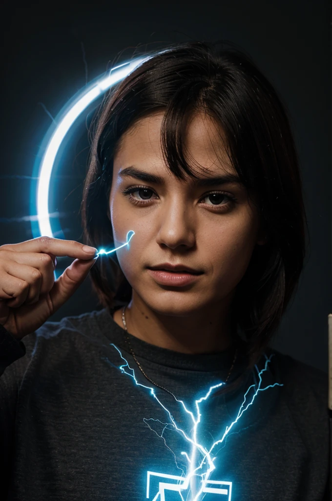 Logo of man holding electricity. There is writing " REBEL OF GENERATION 48 "
And "EST 2024"
