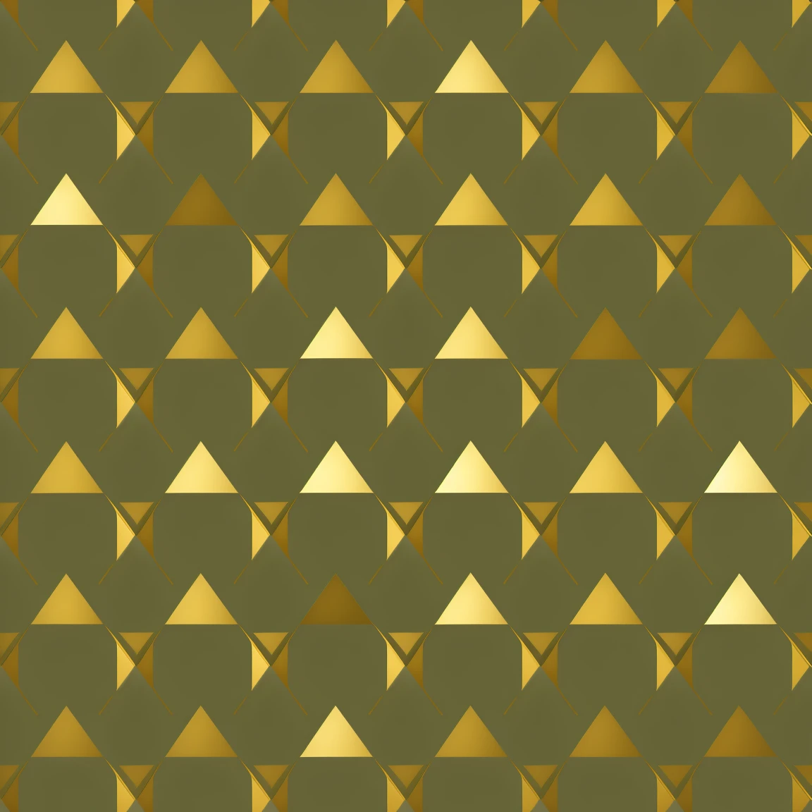 pattern of geometric forms in different positions in different olive and cornsilk colors background, minimalist style
