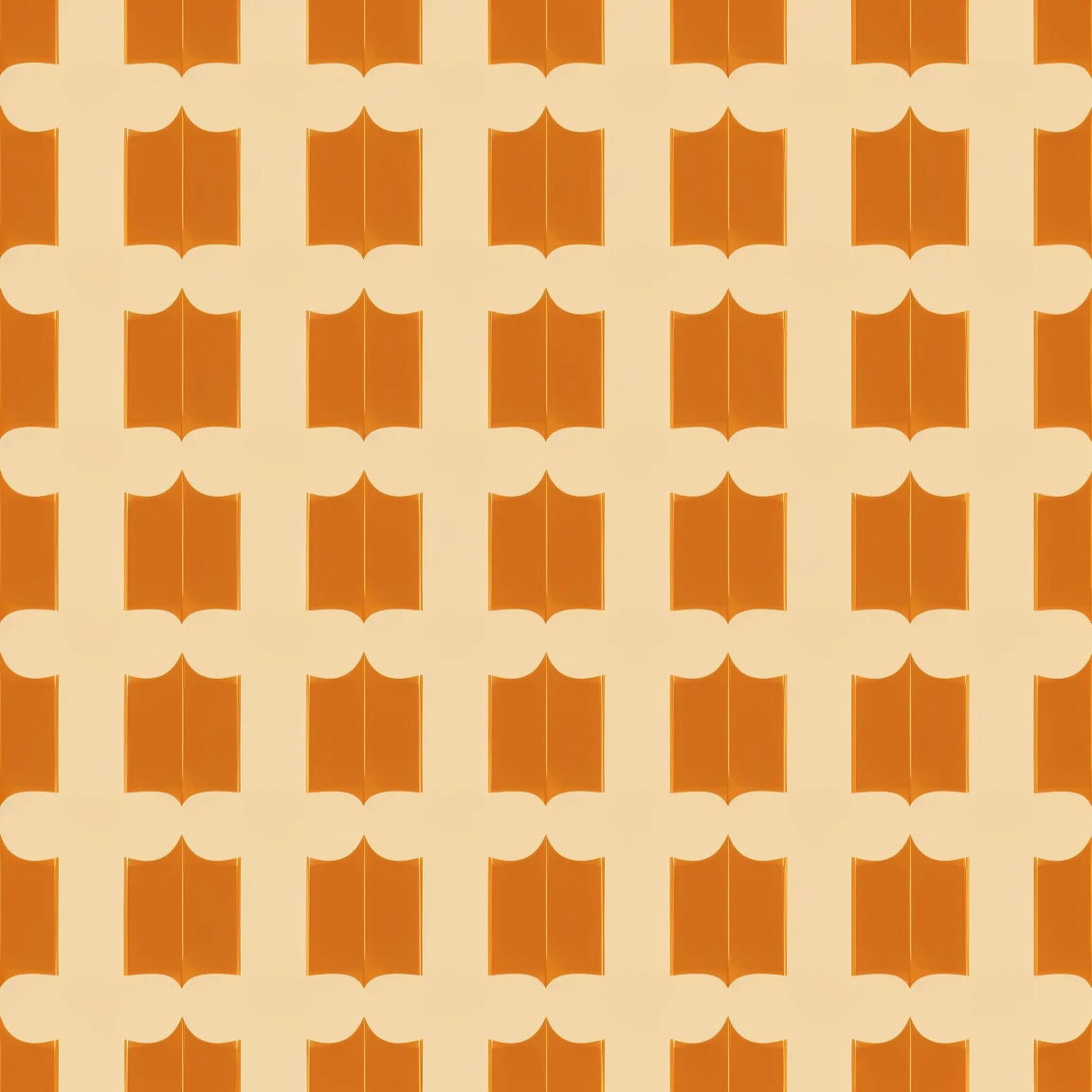 pattern of geometric forms in different positions in different tawny and cornsilk colors background, minimalist style
