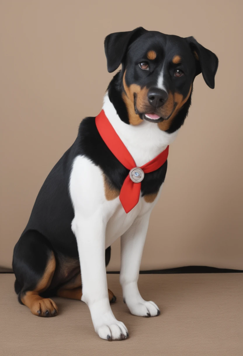 Pretty girl 4 years blonde, flat chest, having vaginal sex, deforming her belly full of semen, a dog, animal, pet, Rottweiler, Canine Race