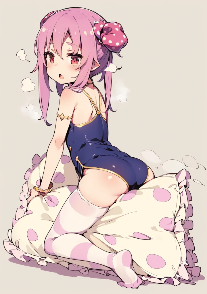 (best quality, masterpiece),mine , details), (Light and shadow oxtail , bed background, Cute girl posing on pillow ,Pillow,(piles of Pillow),Upholstered,((four poster bed)),Soft pillow quotation,Lots of Pillow,(Pillow),The love surrounding the protagonist,steam,Luxury Pillow),(luxury bed),(Gorgeous pattern pillow),luxurious pillow,(bedroom ),pillow humping,hump,open mouth,red eyes , kneeling,(Love around the protagonist),(Steaming hot),(pillow),Four poster bed,Canopy bed,Lots of pillow heads,princess bed , frilled pillow , long hair , frilled pillow , (pink polka dot pillow)
