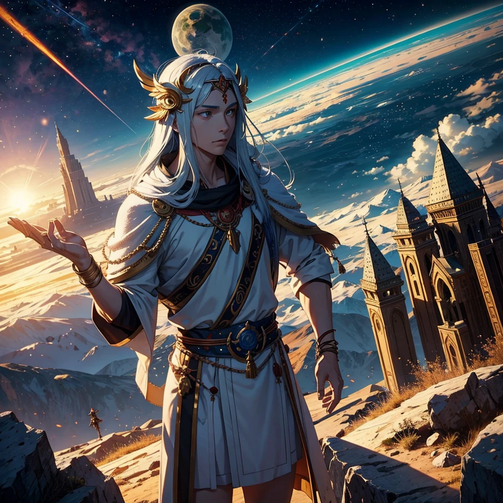 Gathering gods around the earth 