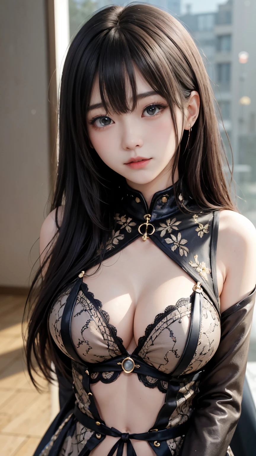 (最高qualityのディテール)、Realistic、8K Ultra HD、High resolution、(One Girl:1.2),(Fatal Beauty,Attractive beauty) ,(Mysterious charm:1.1),(Captivating silhouette),The 超detailedな、高qualityのテクスチャ、Intricate details、detailed、非常にdetailedなCG、高qualityの影、detailed 美しく繊細な顔、detailed 美しく繊細な目、Written boundary depth、Ray Tracing、20th generation、Cute K-Pop Girls、(The Face of Ulzan in Korea)、Thin face、(Urzan-6500-v1.1:0.6)、PurerosFace_v1、Glowing Eyes、Perfect body、 Viewer Display、(最高qualityのディテール:1.2)、Realistic、8K Ultra HD、High resolution、Close-up of a woman， realistic girl rendering, 8k artistic german bokeh, Enchanting girl, Real Girls, Gurwitz, Gurwitz-style artwork, Girl Roleplay, Realistic 3D style, cgstation Popular Topics,, 8K Portrait Rendering,（truth，truth：1.4），(Sparkling eyes girl:1.2)、The 超detailedな、高qualityのテクスチャ、Intricate details、detailed、非常にdetailedなCG、高qualityの影、detailed 美しく繊細な顔、detailed 美しく繊細な目、Written boundary depth、Ray Tracing、20th generation、Cute K-Pop Girls、(The Face of Ulzan in Korea)、Thin face、(Urzan-6500-v1.1:0.6)、cheek、Glossy Lips、、High resolution, Best image quality, 最高quality, Realistic, 超detailedな, Photo realistic, 4K 8K Ultra HD Full Color RAW Photos, Fujifilm(Medium format), Hasselblad, Carl Zeiss, Incredible dynamic range photography(utility_art：Smooth-768:1.1),High resolution, High pixel count, 明確なdetailed, Clear images, Natural color reproduction, Noise Reduction, High fidelity, quality, Software Improvements, Upscaling, Optimized Algorithms, Professional-level retouching,

1. Oversized coat:

The coat is、Choose an oversized design that covers from shoulders to knees.。Color is classic navy or black、or warm khaki or beige, hang on.、Choose colors that match the season。
2. Knitted sweater or turtleneck:

To protect yourself from the cold、Knitted sweater or turtleneckを選択してください。Match the texture and color of the knit to the coat.。
3. Wide leg pants:

For pants, Choose a wide-leg design、Combines ease of movement and style。Denim in dark tones or black trousers will look good.。
4. Knee-high boots:

What is included in an oversized coat、足首からふくらはぎまでカバーするKnee-high bootsとの組み合わせ。Boots are black or dark brown and chic.、Gives a stylish impression。
5. accessories:

シンプルなゴールドまたはシルバーのaccessoriesを選択してください、Add elegance to your outfit。for example、Long necklaces and large earrings are recommended.。
6. Handbags:

Handbags、Choose a color that matches the tone of your outfit.。Shoulder bags and tote bags are convenient and stylish。
7. Compensateと髪型:

Compensate, Choose natural colors that flatter your skin。Wavy Hair、By creating loose curls、Appeal to softness。