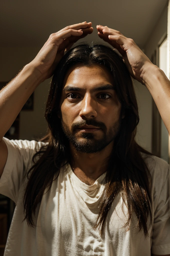 Make a moving 3d image of jesus