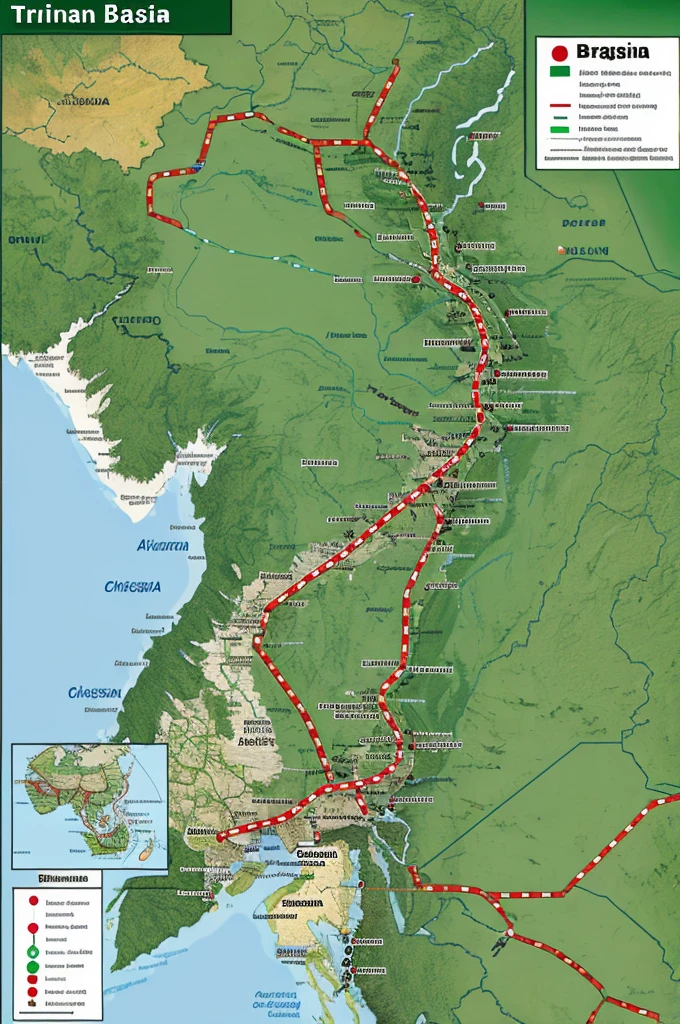 train Cross on Bangladesh map
