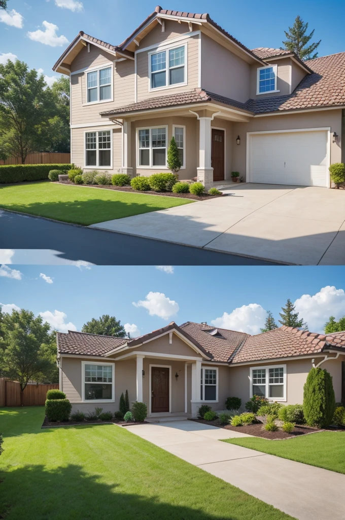 Create an image with strong publicity about real estate