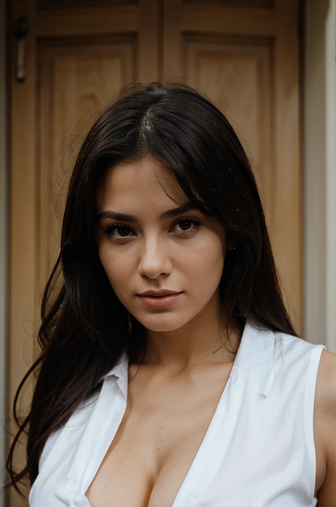 a woman