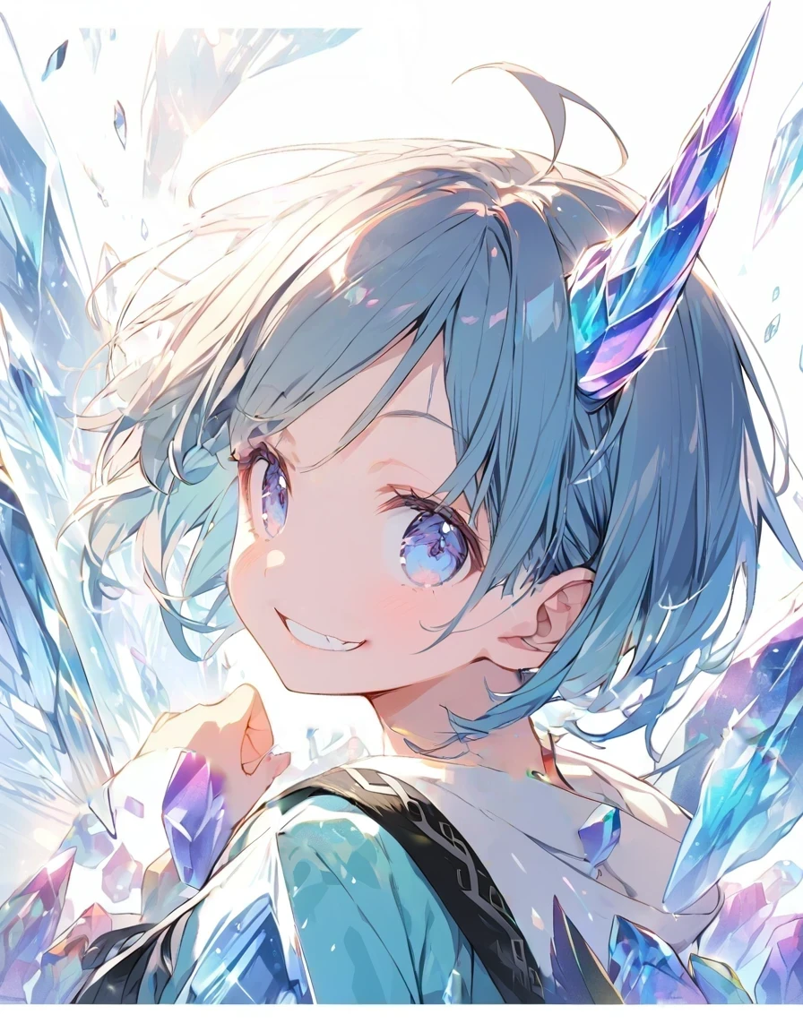 seven colored crystals