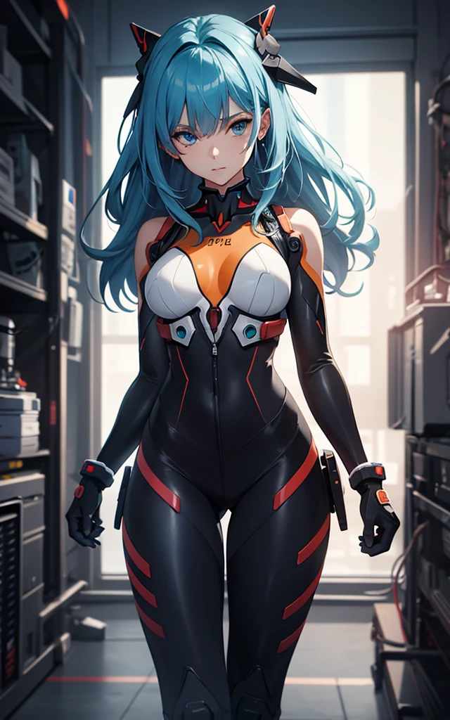 (((Adult Woman))), ((Best Quality)), ((masutepiece)), (Detailed: 1.4), (Absurd), Genesis evangelion neon style clothing, 2-piece clothing, bobhair, arm tatoo, cybernetic hands, pastel, Centered, scale to fit the dimensions, nffsw (High dynamic range),Ray tracing,NVIDIA RTX,Hyper-Resolution,, Anisotropy Filtering, Multilayer textures, accurate simulation of light and material interactions, Perfect proportions, Octane Render, Two-tone lighting, Wide aperture, Crysisnanosuit,Blue hair, Blue eyes