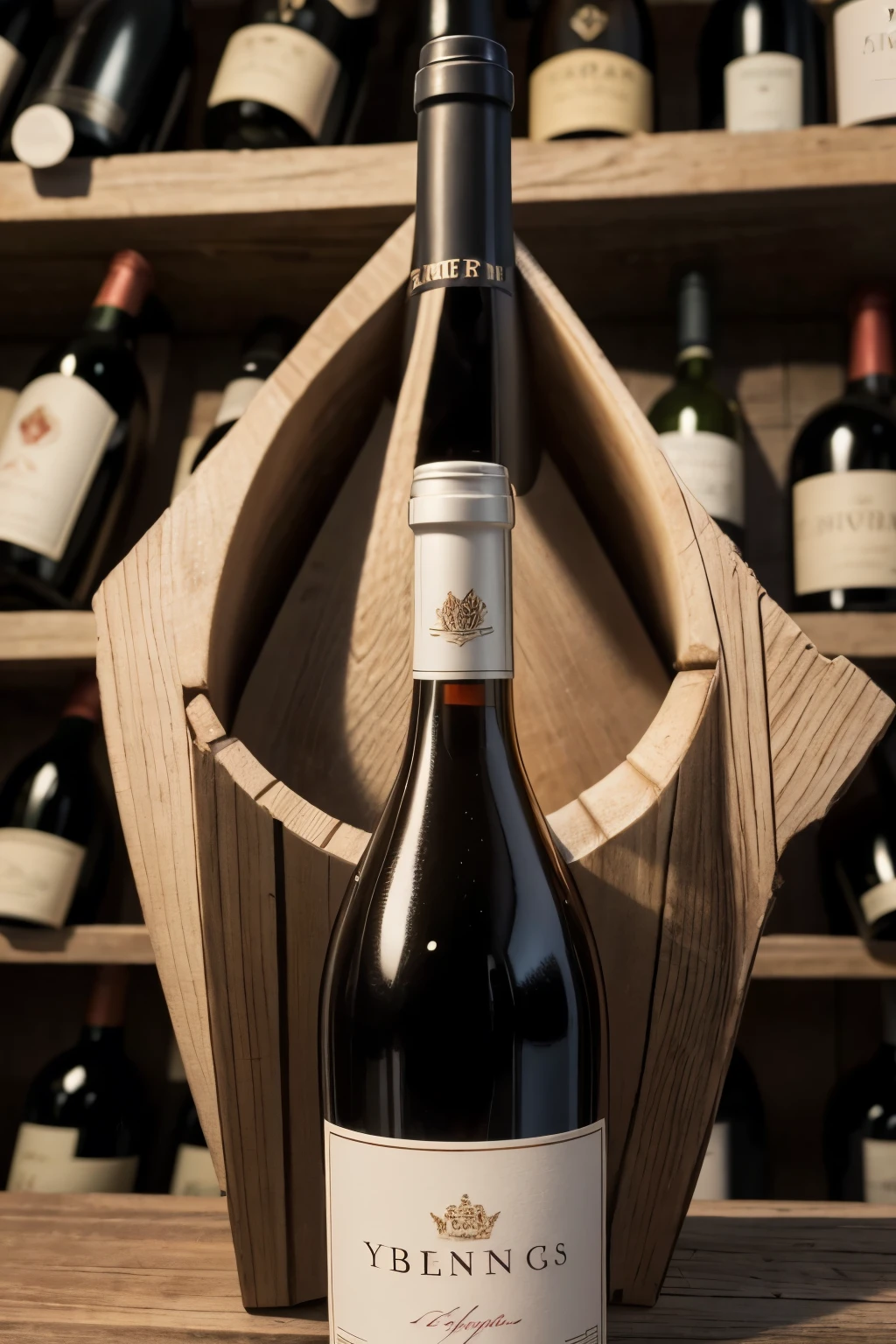 Combine the letters YB for a wine logo that merges the letters together with a theme to sell wines