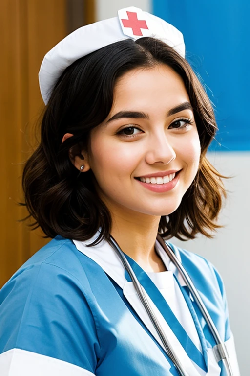 The most beautiful young nurse