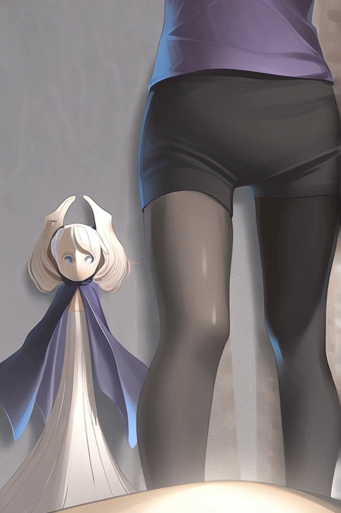 ((Лучшее качество)), ((шедевр)), (подробный), keqing, fingering my dick with legs in pantyhose, first person view, feet in cum
