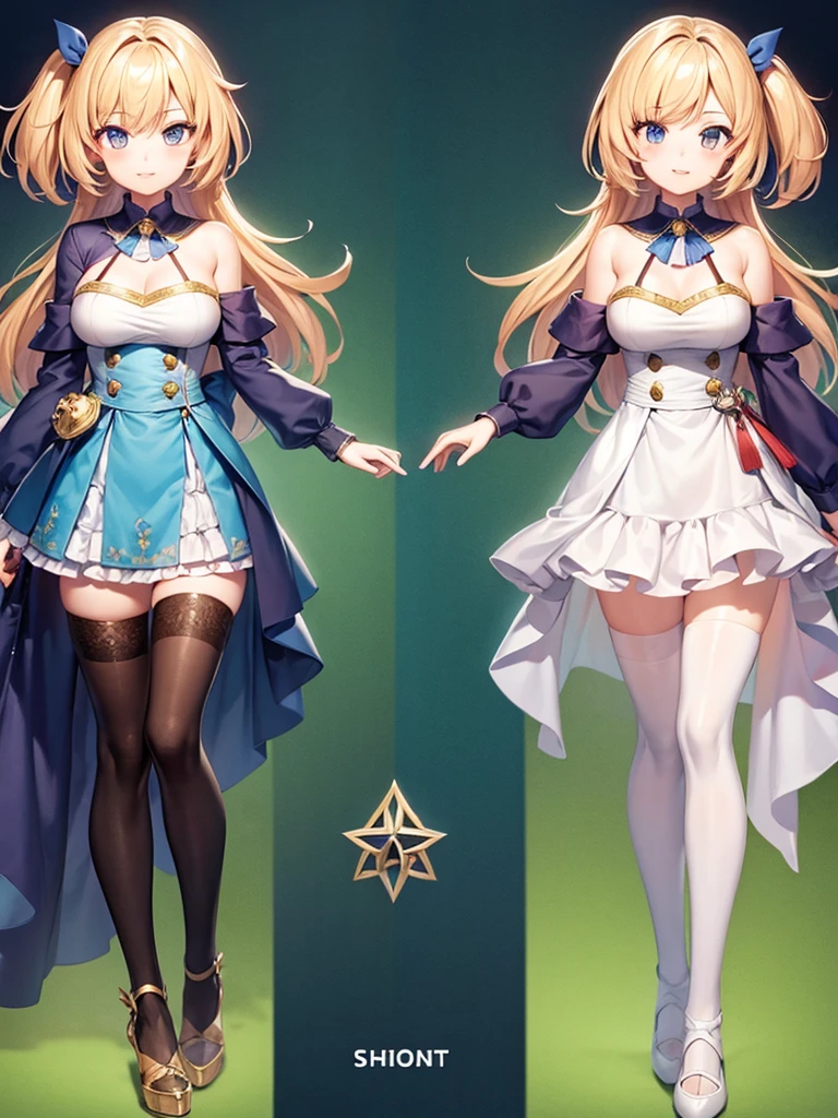 , fantasy school, full body ,characters sheet