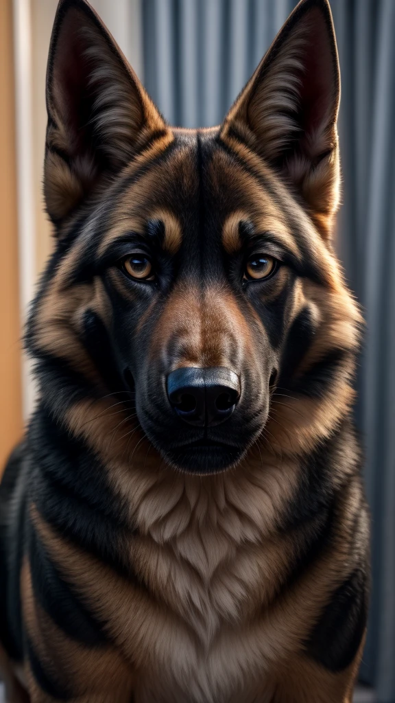 German Shepherd Looking at the camera 