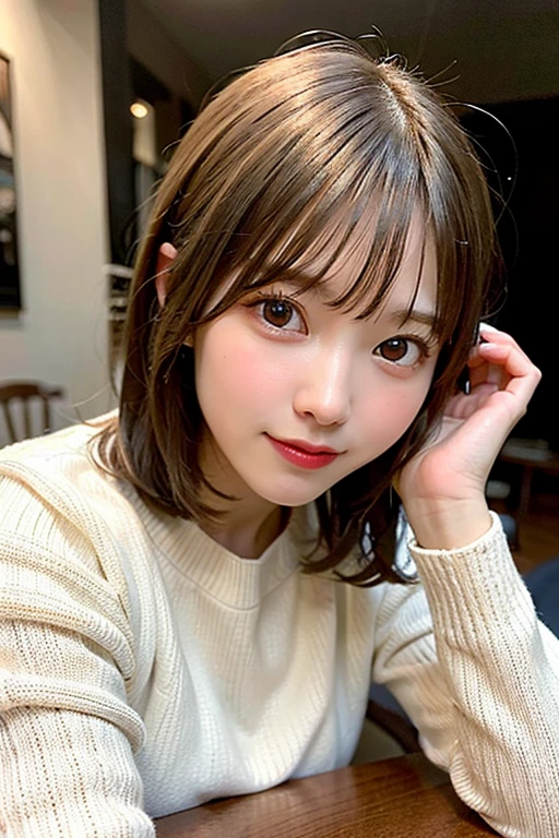 (8K, RAW Photos:1.2)Detailed face and eyes,最high quality, Ultra-high resolution, Very detailed ,Intricate details ,Tabletop ,pretty girl , Soft cinematic light, Hyper Detail,Sharp focus, high quality, Blonde, Bobcut, outside,Knitted dress, Spread your legs, Long Hair