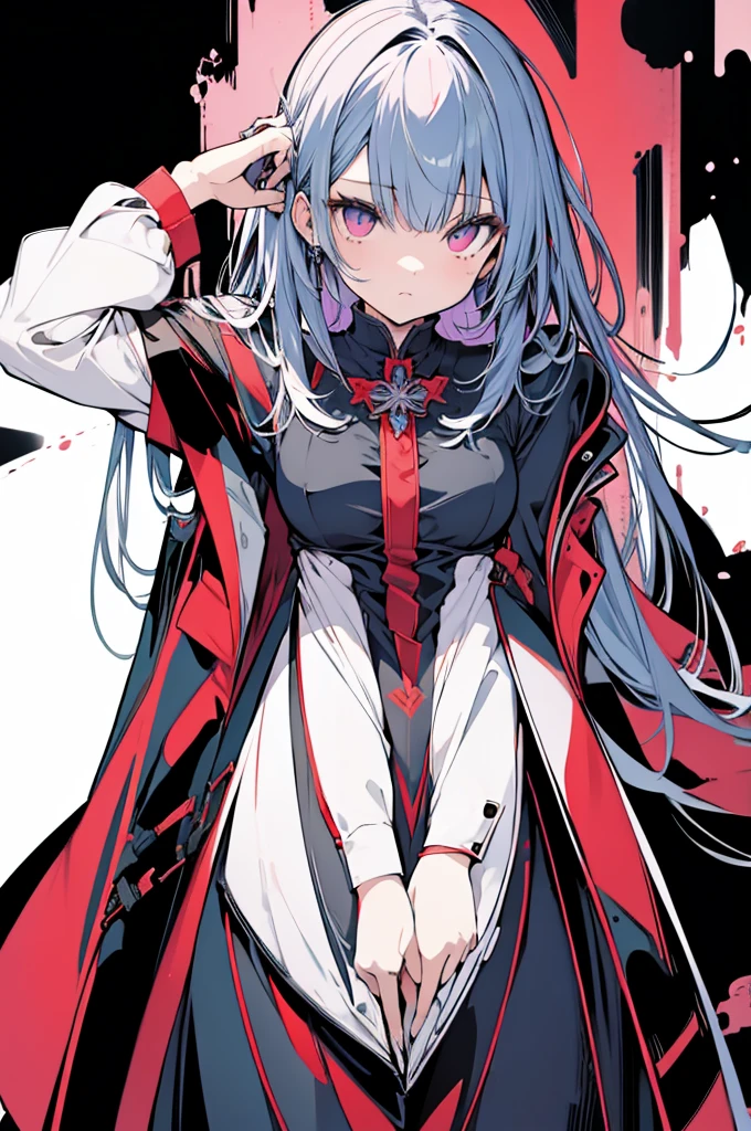 
leaning front with hands out in the air,girl from upper view、(masterpiece, highest quality, official art:1.2), (flat color:1.5),looking at the viewer,1 girl,alone, white background, ,(2d:1.5) ,whole body、Masterpiece、Popular on pixiv、Girl、dress、bouquet、sight、disorganized, absolute resolution, incredibly disorganized, High resolution, Looking at this、stare