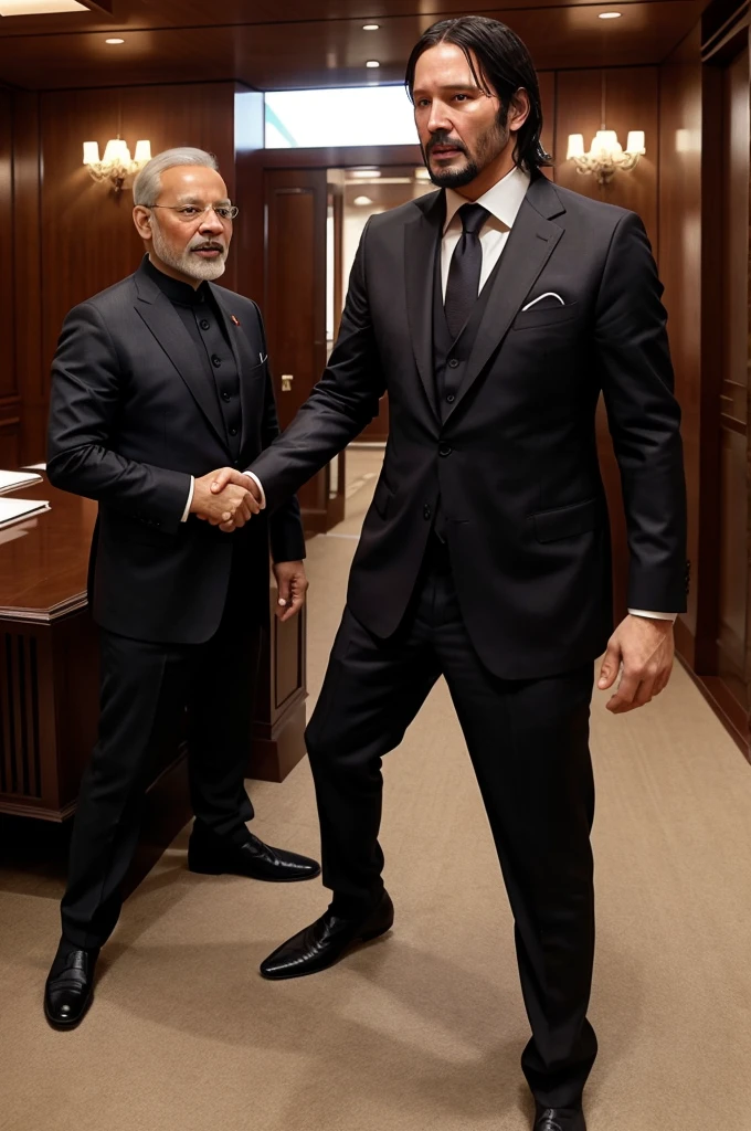 John wick meet pm modi