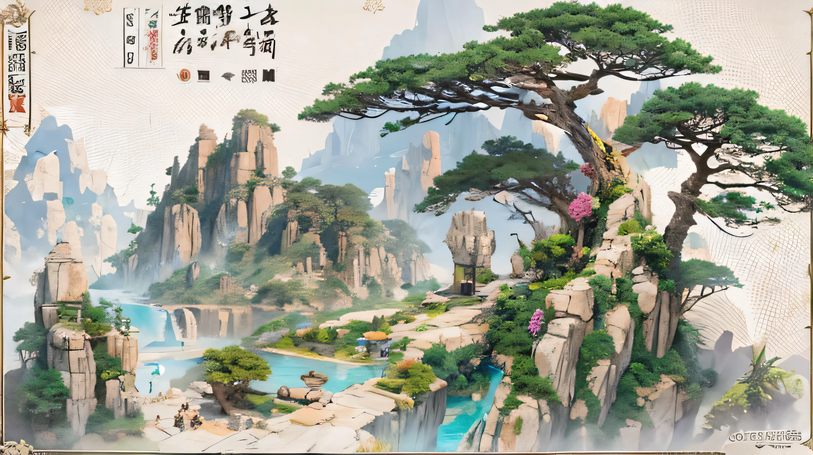 Highest quality,8K,Ultra Clear,
Dead Tree(Hut)3 blankets(situation)One Hole in the Sky(rock)。
half ridge(stand)Huacheng(stand)stone without words(performer),
Wang Song(close)Snow Peak(trail)There is a dragon sleep(tooth)。
Manjushri(two)ancient mirror(two)Jinao BRidge(blue),
rohan(rock)Tiyun(Ridge)Elephant Bone Peak(meeting)。
Incense Stone(saw)Free pets(What is)Pool Dipping Moon(What is),
Wangzhou(stand)Zhuo Xi(spring)Premier League spring(spring)。