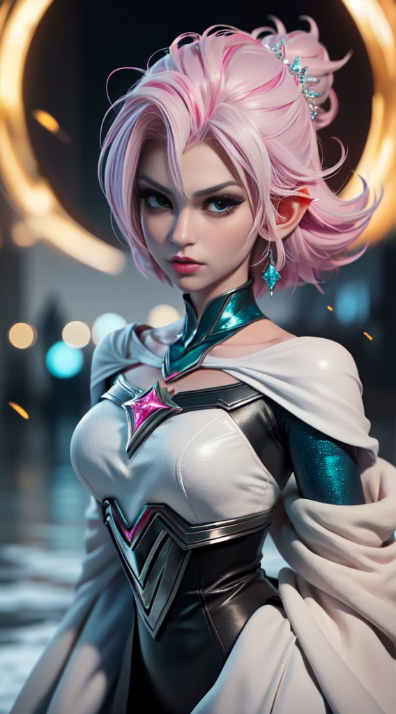 elfgirl (Android northumber 18 dragonballz-Elsa Frozen Disney mixing models .) (ultra FUSIOnorth oF white and pink hair) Highly detailed CG Unity 8k wallpaper, style shot, Complex, high detail, dramatic, Highest quality film still image, Very detailed, Masterpiece, Best Quality, character design, Elsa, Elsa From Frozen,north:18dragonballz Fusion (( Dark style)), realistic and ultra detailed rendering style, natural light, sharp character design, (hard Focus, 8k), (((natural skin texture))), 8k textures, Soft cinematic lighting, Adobe Lightroom, dark room, HDR, sophisticated, elegant, Rich detail, Sharp focus appearance) )), calming tones, Frenzy of details, intricate detail, super detail, low contrast, soft film lighting, muted colors, Exposure Mix, HDR, Desteñir, 35mm, F/1.4, THEY ARE LIKE THIS, f16, 25 sec.

