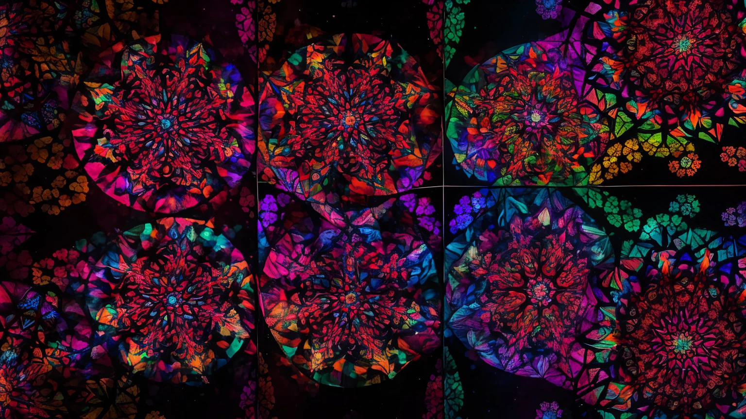 psychedelic kaleidoscopes