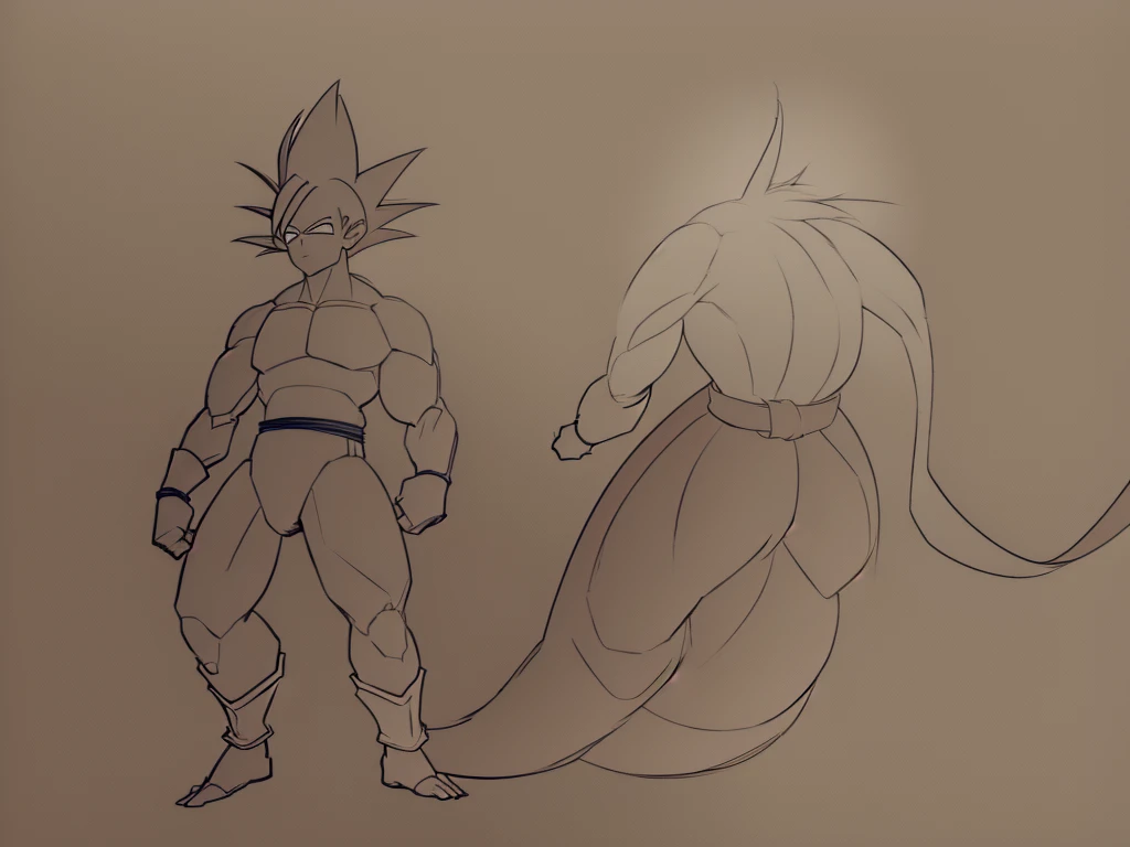 Goku dragon ball sketches