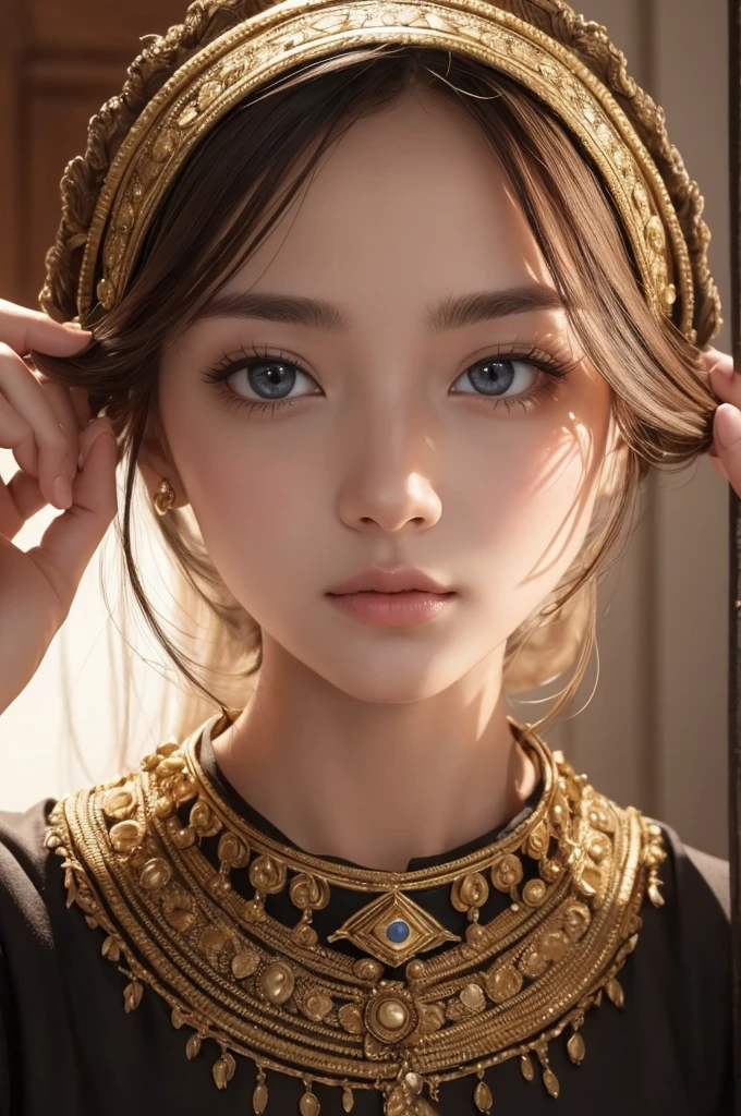 Highest quality, masterpiece, Detailed skin texture, Detailed cloth texture, Detailed face, Super Detail, 8k, Intricate details, One person, Detail Eyes, Big Tits, Elf