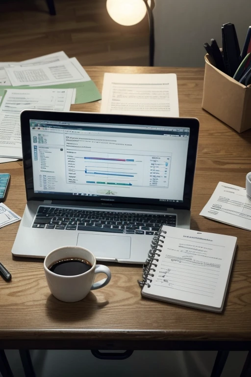 Here, imagine a photo of a messy table with an open laptop showing some crazy math graphs, along with a cup of coffee and a notebook full of draft bills. This image shows how mathematics can be practical and is there in the middle of our daily lives, far from the monster we thought he was.Like a man instead of a picture 