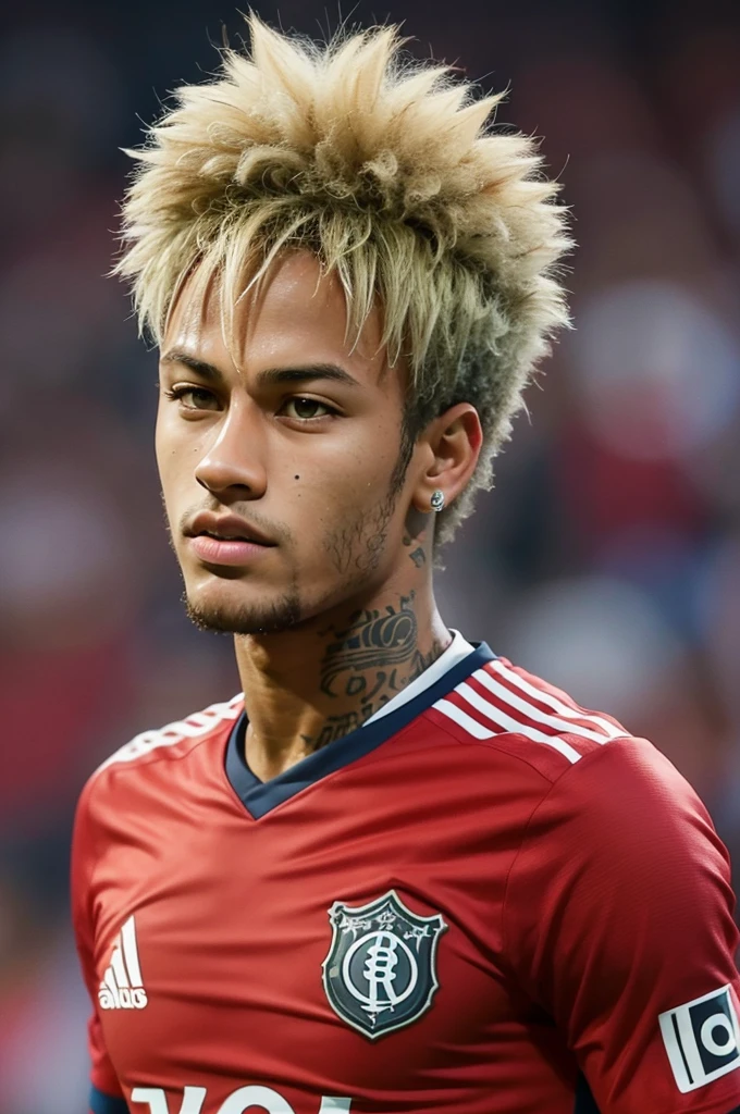 Neymar with the Flamengo shirt