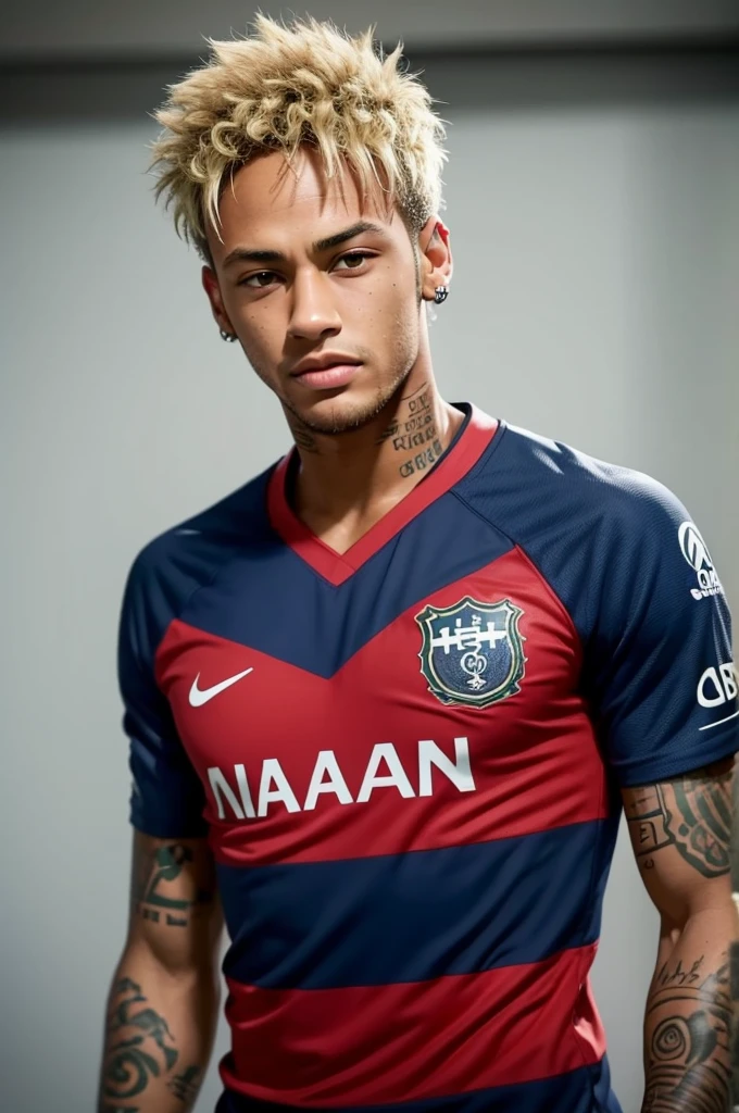 Neymar with the Flamengo shirt 