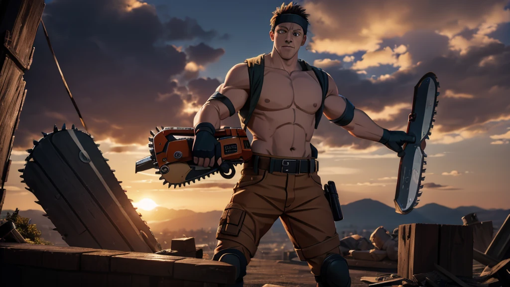 Power chainsaw man